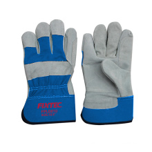 FIXTEC Industrial Quality Cow Split Leather Safety Gloves Work For Sale